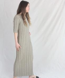 Lauren Manoogian Bubble Rib Dress Slab