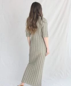 Lauren Manoogian Bubble Rib Dress Slab