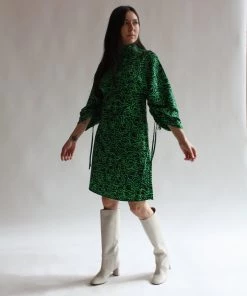 Rodebjer Dresses Elure Dress Emerald Green