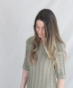 Lauren Manoogian Bubble Rib Dress Slab