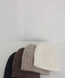 Wol Hide Rib Hat Earth