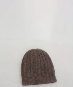 Wol Hide Rib Hat Earth