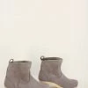 No.6 5'' Pull On Shearling Clog Boot Mid Heel Smoke Suede 1 No.6 5'' Pull On Shearling Clog Boot Mid Heel Smoke Suede