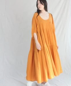 Anaak Nina Maxi Dress Turmeric