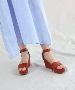 Rachel Comey Shoes Juno Wedge Tomato