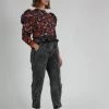 Ulla Johnson Shirts And Blouses Willa Top Midnight Floral