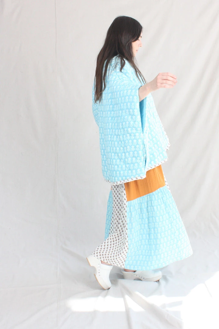 Anaak New Arrivals Falza Quilted Jacket Bluebell Lily 7 Anaak New Arrivals Falza Quilted Jacket Bluebell Lily