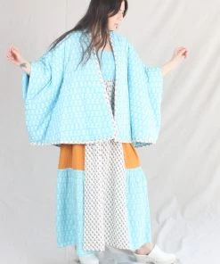 Anaak New Arrivals Falza Quilted Jacket Bluebell Lily 10 Anaak New Arrivals Falza Quilted Jacket Bluebell Lily