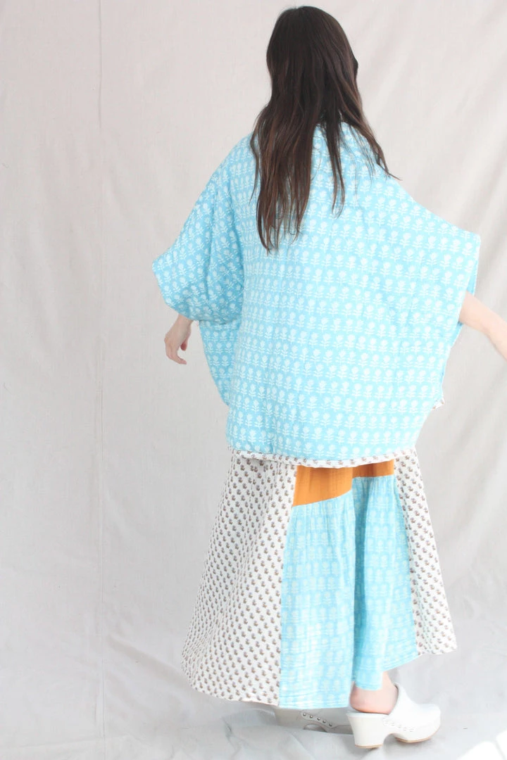 Anaak New Arrivals Falza Quilted Jacket Bluebell Lily 8 Anaak New Arrivals Falza Quilted Jacket Bluebell Lily