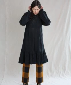 Misha & Puff Flora Lace Dress Carbon Dresses