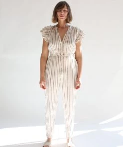 Ulla Johnson Jumpsuits Elio Jumpsuit Cream