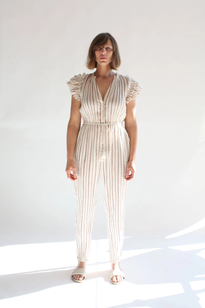 Ulla Johnson Jumpsuits Elio Jumpsuit Cream 3 Ulla Johnson Jumpsuits Elio Jumpsuit Cream