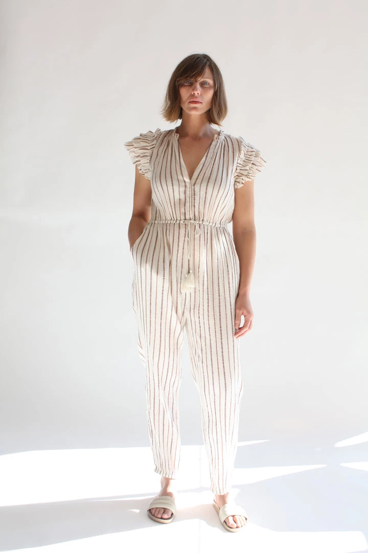 Ulla Johnson Jumpsuits Elio Jumpsuit Cream 4 Ulla Johnson Jumpsuits Elio Jumpsuit Cream