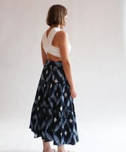 Ulla Johnson Skirts Eiko Skirt Indigo