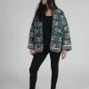 Natalie Martin Nina Jacket Vintage Flowers Turquoise Jackets