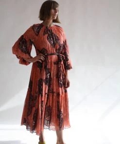 Ulla Johnson Indra Dress Coral