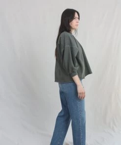 Rachel Comey Shirts And Blouses Fond Sweatshirt Dark Olive