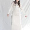 Lauren Manoogian Bubble Rib Skirt Plaster New Arrivals