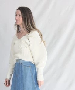 Mara Hoffman Olla Sweater Cream