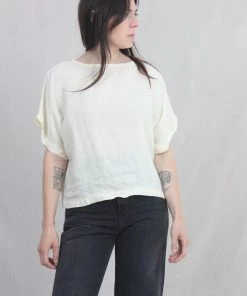 Black Crane New Arrivals Box Top Cream