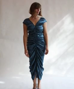 Shaina Mote Neeja Dress Satin Piscine Dresses