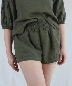 Apiece Apart Shorts Trail Short Olive Branch