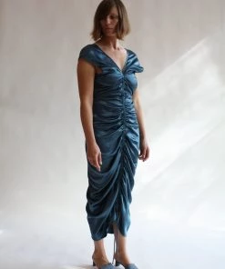 Shaina Mote Neeja Dress Satin Piscine Dresses