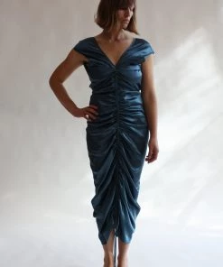 Shaina Mote Neeja Dress Satin Piscine Dresses