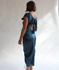 Shaina Mote Neeja Dress Satin Piscine Dresses