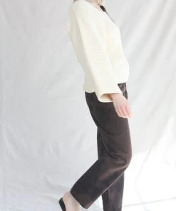 Mara Hoffman Sweaters Jocelyn Sweater Cream