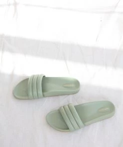 Beatrice Valenzuela Shoes Monocolor Sandalia Verdigris