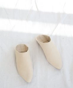 Lauren Manoogian Shoes Raw Fold Mule Putty