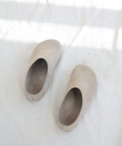 Lauren Manoogian Raw Mono Mule Gris