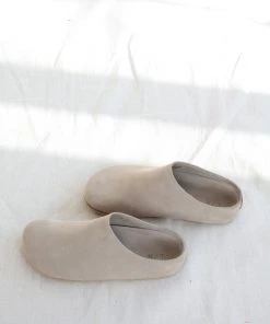 Lauren Manoogian Raw Mono Mule Gris