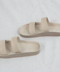 Lauren Manoogian New Arrivals Raw Band Sandal Putty
