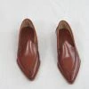 Hereu Babutxa Pointy Babouche Loafer Tan