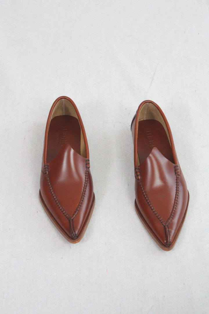 Hereu Babutxa Pointy Babouche Loafer Tan 3 Hereu Babutxa Pointy Babouche Loafer Tan