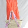 Rodebjer Floral Straw Bag