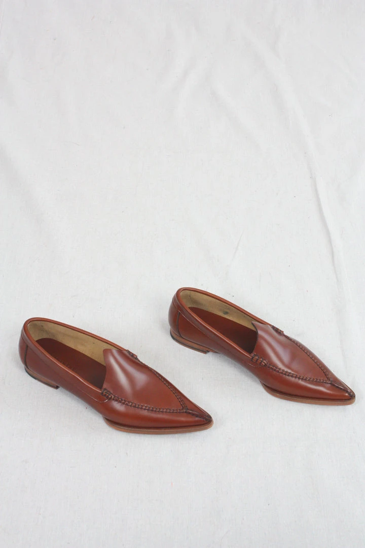 Hereu Babutxa Pointy Babouche Loafer Tan 4 Hereu Babutxa Pointy Babouche Loafer Tan
