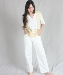 Carleen Relaxed Jeans White