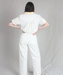 Carleen Relaxed Jeans White
