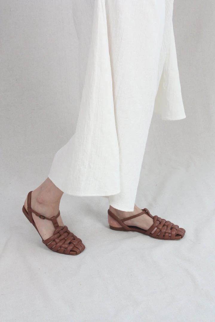 Hereu Cabersa Padded Fisherman Sandal Chestnut 3 Hereu Cabersa Padded Fisherman Sandal Chestnut