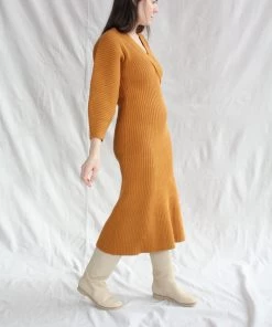 Mara Hoffman Dresses Samira Dress Ochre