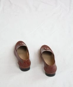 Caron Callahan Vidal Loafer Faux Croc Shoes