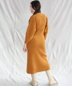 Mara Hoffman Dresses Samira Dress Ochre