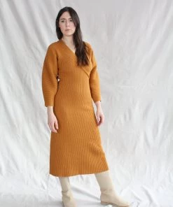 Mara Hoffman Dresses Samira Dress Ochre