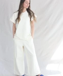 Rodebjer New Arrivals Nora Top Pearl