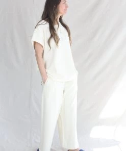 Rodebjer New Arrivals Nora Top Pearl