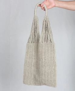 Lauren Manoogian Macrame Bag Natural