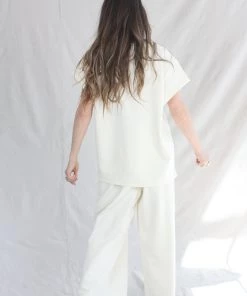 Rodebjer New Arrivals Nora Top Pearl